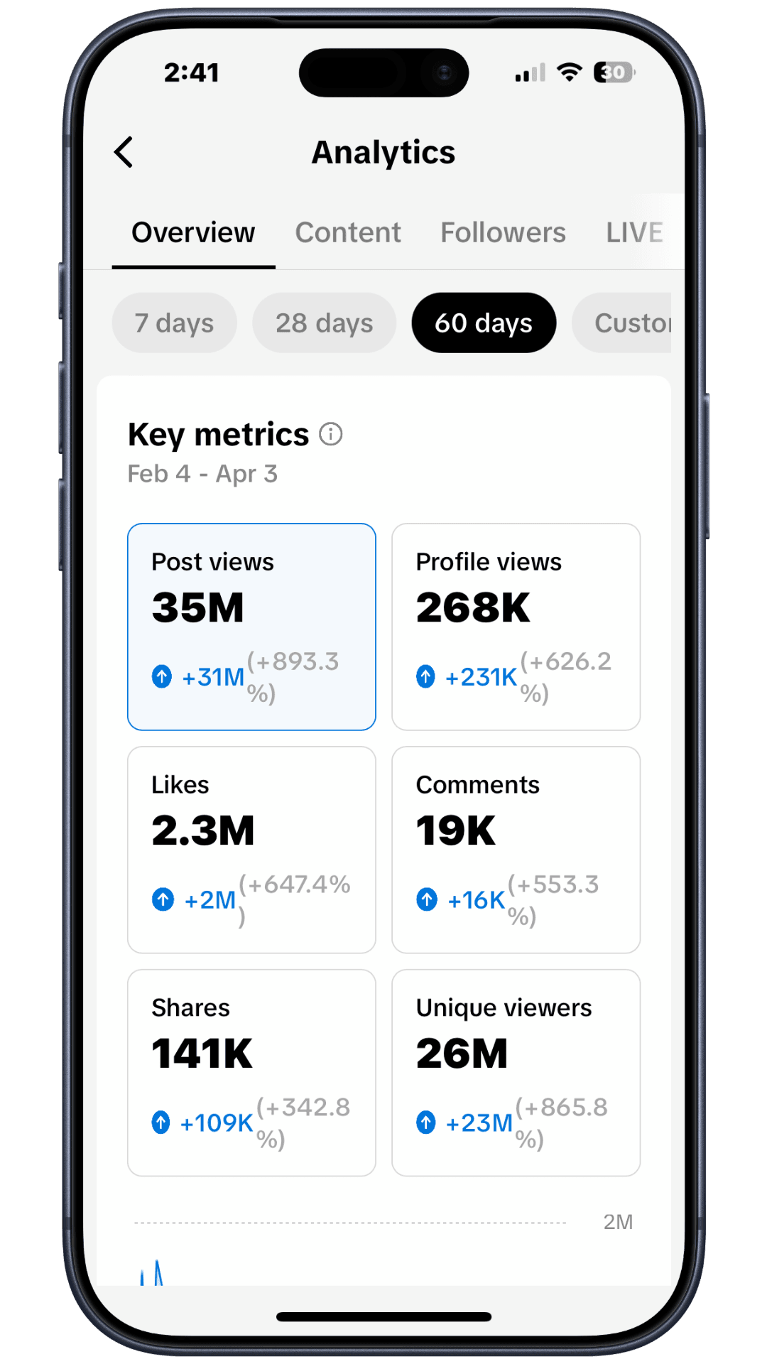 Member earnings screen, reel 06